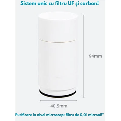 Filtru retinere impuritati apa Alb Filtru retinere impuritati apa Alb