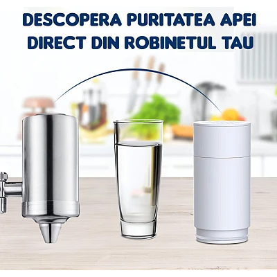 Filtru retinere impuritati apa Alb Filtru retinere impuritati apa Alb