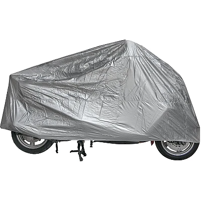Husa gri metalizat pentru motocicleta M 120X210cm Husa gri metalizat pentru motocicleta M 120X210cm