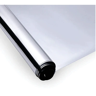Folie Oglinda Reflexiva pentru Geamuri Interioare Protectie Solara UV 60x300cm Folie Oglinda Reflexiva pentru Geamuri Interioare Protectie Solara UV 60x300cm