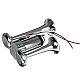 Claxon CHROME cu 2 goarne si compresor Claxon CHROME cu 2 goarne si compresor