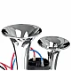Claxon CHROME cu 2 goarne si compresor Claxon CHROME cu 2 goarne si compresor