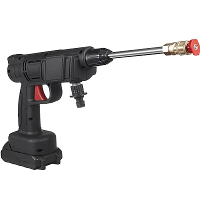 Pistol pentru spalat de inalta presiune putere 18V Negru Pistol pentru spalat de inalta presiune putere 18V Negru