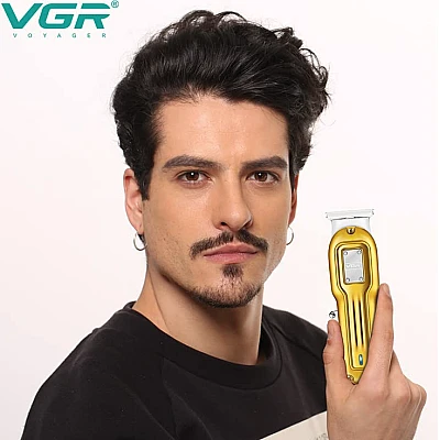 Aparat de tuns profesional VGR V 919 Auriu Aparat de tuns profesional VGR V 919 Auriu