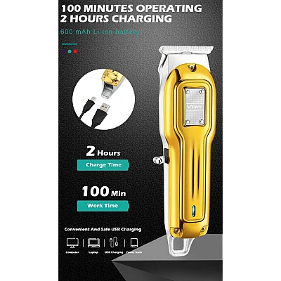 Aparat de tuns profesional VGR V 919 Auriu Aparat de tuns profesional VGR V 919 Auriu