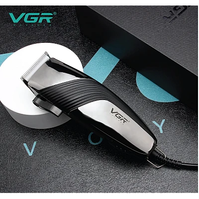 Aparat de tuns profesional VGR V121 Negru cu Gri Aparat de tuns profesional VGR V121 Negru cu Gri