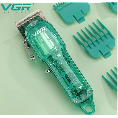 Aparat de tuns profesional VGR V 660 cu Led Verde Aparat de tuns profesional VGR V 660 cu Led Verde