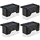 Set 4 Lampi Solare pentru Gard si Stalp cu Senzor de Miscare Set 4 Lampi Solare pentru Gard si Stalp cu Senzor de Miscare