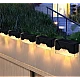 Set 4 Lampi Solare pentru Gard si Stalp cu Senzor de Miscare Set 4 Lampi Solare pentru Gard si Stalp cu Senzor de Miscare