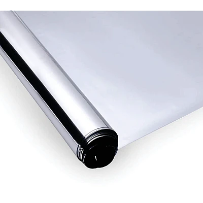 Folie Oglinda Reflexiva pentru Geamuri Interioare Protectie Solara UV 40x200 cm BA Folie Oglinda Reflexiva pentru Geamuri Interioare Protectie Solara UV 40x200 cm BA