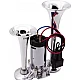 Claxon Chrome SL 1020 cu 2 goarne si compresor putere 12V Claxon Chrome SL 1020 cu 2 goarne si compresor putere 12V