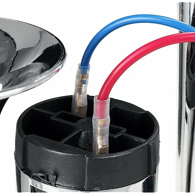 Claxon Chrome SL 1020 cu 2 goarne si compresor putere 12V Claxon Chrome SL 1020 cu 2 goarne si compresor putere 12V