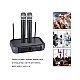 Set 2 Microfoane WG-X58 / X51 Wireless WVNGR Black cu receiver Set 2 Microfoane WG-X58 / X51 Wireless WVNGR Black cu receiver