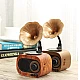 Boxa Portabila Retro Conectare Bluetooth cu USB/TF Baterie 1200 MAh Maro Boxa Portabila Retro Conectare Bluetooth cu USB/TF Baterie 1200 MAh Maro