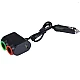 Priza auto 12V Olesson 1631 cu 3 intrari 120W negru Priza auto 12V Olesson 1631 cu 3 intrari 120W negru