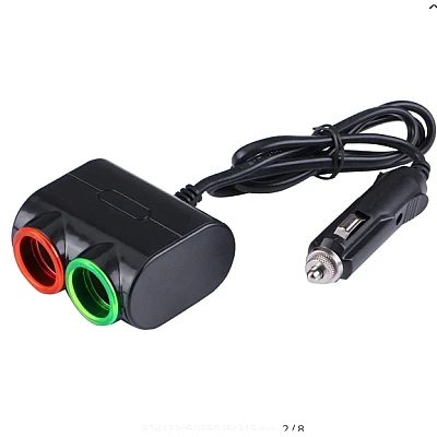 Priza auto 12V Olesson 1631 cu 3 intrari 120W negru Priza auto 12V Olesson 1631 cu 3 intrari 120W negru