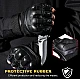 Manusi tactice militare fara degete masura L din vinil cu protectie cauciuc Negru Manusi tactice militare fara degete masura L din vinil cu protectie cauciuc Negru