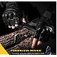 Manusi tactice militare fara degete masura L din vinil cu protectie cauciuc Negru Manusi tactice militare fara degete masura L din vinil cu protectie cauciuc Negru