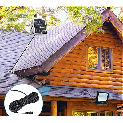 Kit Proiector TAI 200W 120LED cu Panou Solar Si Telecomanda Kit Proiector TAI 200W 120LED cu Panou Solar Si Telecomanda