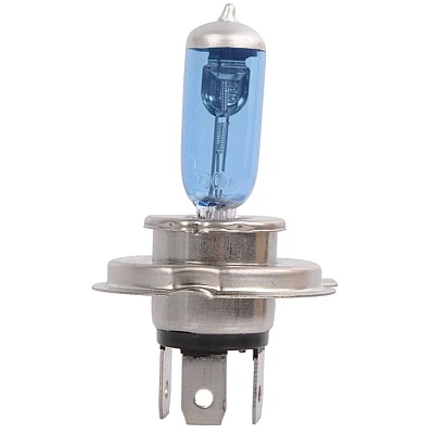 Set 2 becuri Pegasus H4 cu doua faze Xenon EFFECT halogen putere 100W temperatura 5000K Set 2 becuri Pegasus H4 cu doua faze Xenon EFFECT halogen putere 100W temperatura 5000K