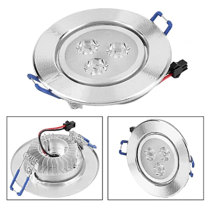 Spot 3 Led COB 7W incastrabil tavan Fals si rigips Spot 3 Led COB 7W incastrabil tavan Fals si rigips