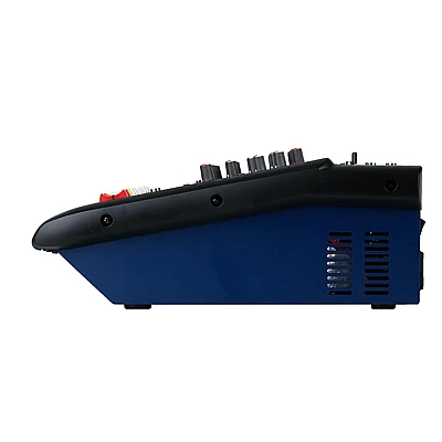 Mixer audio profesional cu amplificare putere 2x250 W 4 canale 16 efecte egalizator 5 benzi Mixer audio profesional cu amplificare putere 2x250 W 4 canale 16 efecte egalizator 5 benzi