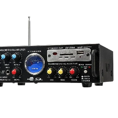Amplificator karaoke profesional tip statie BT 339FM 160 w Amplificator karaoke profesional tip statie BT 339FM 160 w