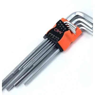Set 9 chei hexagonale tip imbus cu capat sferic SCURTE 1.5-10mm Set 9 chei hexagonale tip imbus cu capat sferic SCURTE 1.5-10mm