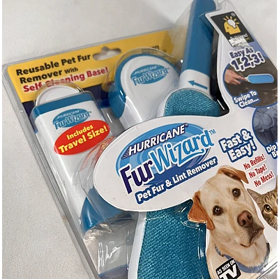 Set 2 Perii FUR WIZZARD de scame pentru îndepartarea părului Set 2 Perii FUR WIZZARD de scame pentru îndepartarea părului