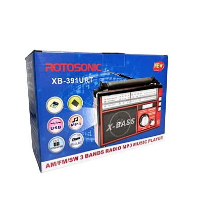 Radio XB-394 portabil cu MP3 Player și lanterna AM/FM/SW | Radio XB-394 portabil cu MP3 Player și lanterna AM/FM/SW |