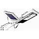 Lampa stradala 300W 6 CASETE Cu Panou Solar si Telecomanda Lampa stradala 300W 6 CASETE Cu Panou Solar si Telecomanda