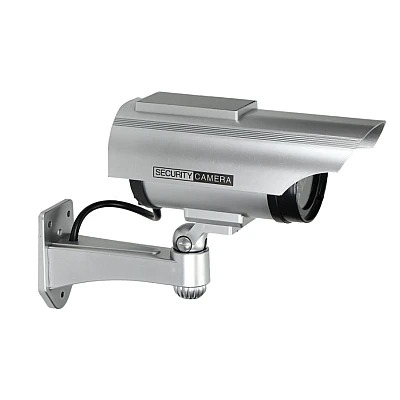 Camera de supraveghere falsa montaj interior/exterior solara si pe baterii Camera de supraveghere falsa montaj interior/exterior solara si pe baterii