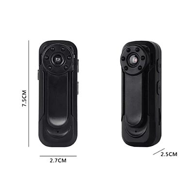 Camera video portabila cu clips 7 led Camera video portabila cu clips 7 led