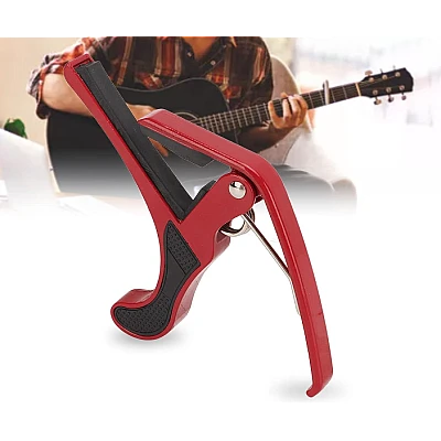 Capodastru chitara universal cu forma ergonomica Capodastru chitara universal cu forma ergonomica