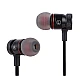 Casti audio Bluetooth sport stereo cu suport magnetic rosu auriu Casti audio Bluetooth sport stereo cu suport magnetic rosu auriu