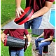 Scaun rotund portabil extensibil cu pliere telescopica pentru camping Negru/Rosu Scaun rotund portabil extensibil cu pliere telescopica pentru camping Negru/Rosu