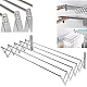 Uscator rufe din aluminiu retractabil cu prindere in perete si 5 bare Uscator rufe din aluminiu retractabil cu prindere in perete si 5 bare