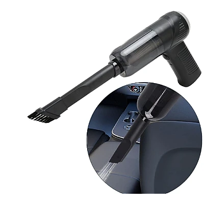 Mini aspirator LT 008 portabil 2 in 1 negru Mini aspirator LT 008 portabil 2 in 1 negru