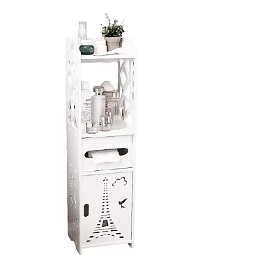 Organizator pentru baie sau camera alb cu 4 compartimente Organizator pentru baie sau camera alb cu 4 compartimente
