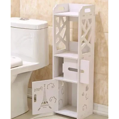 Organizator pentru baie sau camera alb cu 4 compartimente Organizator pentru baie sau camera alb cu 4 compartimente