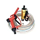 Pachet pompa transfer benzina motorina si alte lichide 12V cu furtun 3 metri si pistol Pachet pompa transfer benzina motorina si alte lichide 12V cu furtun 3 metri si pistol