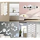 Set 12 Oglinzi Design Hexagon MARI 20x23 - Oglinzi Decorative Acrilice Cristal - Diamant - Fagure 12 bucati/set TA Set 12 Oglinzi Design Hexagon MARI 20x23 - Oglinzi Decorative Acrilice Cristal - Diamant - Fagure 12 bucati/set TA