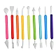 Set 9 ustensile modelatoare pentru fondant Set 9 ustensile modelatoare pentru fondant