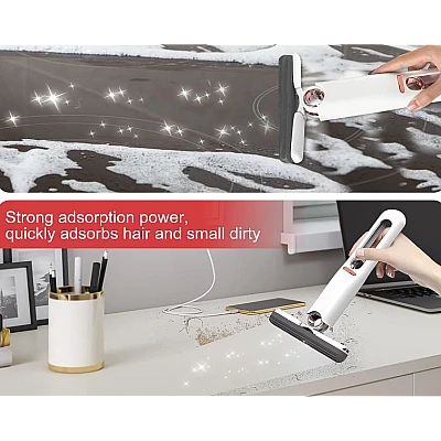 Mini Mop Portabil Pentru Diferite Suprafete Si Geamuri cu Sistem Autostoarcere OFF Mini Mop Portabil Pentru Diferite Suprafete Si Geamuri cu Sistem Autostoarcere OFF