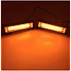 Set 2X Rampa avertizare galbena 3 LED COB Set 2X Rampa avertizare galbena 3 LED COB