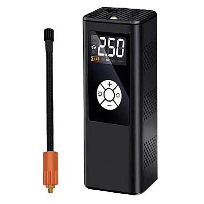 Compresor de aer digital JM 8803 portabil cu lanterna Compresor de aer digital JM 8803 portabil cu lanterna