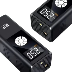 Compresor de aer digital JM 8803 portabil cu lanterna Compresor de aer digital JM 8803 portabil cu lanterna