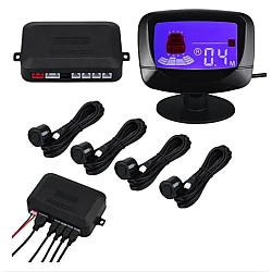 Set 4 Senzori de parcare cu display Premium