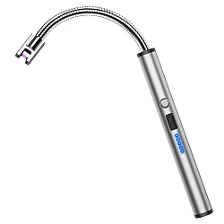 Aprinzator electric cu arc si gat lung flexibil ideal aprindere lumanari aragaz cuptor semineu anti vant