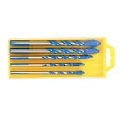 Set 5 burghie pentru placi de ceramica caramida faianta beton 6-12 MM LL-105010 Set 5 burghie pentru placi de ceramica caramida faianta beton 6-12 MM LL-105010